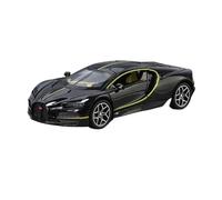 ZHRDWE Copie Fidèle l'Origine Bugatti Tourbillon Modèle Voiture Sport Alliage Moulé sous Pression Miniature Métal Cadeau pour Garçons Et Adolescents 1/32 Maquette Voiture(Noir)