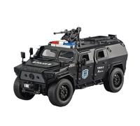 ZHRDWE Copie Fidèle l'Origine Modèle De Voiture en Métal Moulé sous Pression À Grande Échelle Dongfeng M-Terra SWAT en Alliage Tout-Terrain ORV SUV 1/18 Maquette Voiture(Noir)