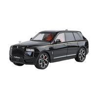 ZHRDWE Copie Fidèle l'Origine Modèle Réduit De Voiture Rolls Royce SUV Cullinan 2025 Échelle 1/24 Jouet Cadeau d'anniversaire De Noël pour Garçons Et Filles Maquette Voiture(Noir)