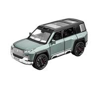 ZHRDWE Copie Fidèle l'Origine Modèle Réduit Voiture Alliage Moulé sous Pression BYD Look Up U8 1/32 Son Et Lumière Ornements Classiques Cadeau d'anniversaire Maquette Voiture(Vert)