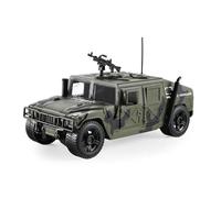 ZHRDWE Copie Fidèle l'Origine Modèle Réduit Voiture Militaire Blindée Alliage Moulé sous Pression Échelle 1:16 pour Salle Jeux Loisirs Plein Air Maquette Voiture(Vert)