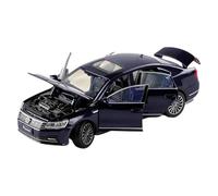 ZHRDWE Copie Fidèle l'Origine Modèle Réduit Voiture Moulé sous Pression pour VW Passat 380 TSI Jouet Collection Son Et Lumière Cadeau Noël Ou d'anniversaire 1:32 Maquette Voiture(Blue 1)