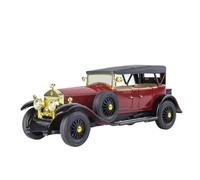 ZHRDWE Copie Fidèle l'Origine Modèle Réduit Voiture Rolls-Royce Phantom Alliage Moulé sous Pression L'échelle 1/24 Jouet Collection Son Et Lumière Cadeau Maquette Voiture(Rouge)