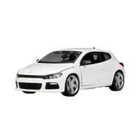 ZHRDWE Copie Fidèle l'Origine Modèle Réduit Voiture Volkswagen Scirocco Blanche Moulée sous Pression L'échelle 1:24 Jouet De Collection Cadeaux Maquette Voiture