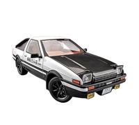 ZHRDWE Copie Fidèle l'Origine Modèle Voiture Alliage Métallique Moulé sous Pression À Grande Échelle 1:18 pour Initial D AE86 Collection Cadeau Souvenir Maquette Voiture