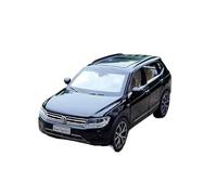 ZHRDWE Copie Fidèle l'Origine Modèle Voiture Alliage Moulé sous Pression pour Volkswagen Tiguan L SUV Échelle 1:32 Jouets Son Et Lumière Jeux Et Cadeaux Maquette Voiture
