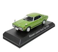 ZHRDWE Copie Fidèle l'Origine Modèle Voiture Classique Alliage Moulé sous Pression 1/43 pour Nissan Laurel Hard Top 2000 Vert Collection Adultes Jouet Souvenir Maquette Voiture