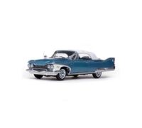 ZHRDWE Copie Fidèle l'Origine Modèle Voiture Rétro Alliage Moulé sous Pression Grande Échelle Modèle Collection Jouets Exposition Platinum Plymouth 1960 1:18 Maquette Voiture(Vert)