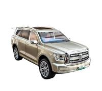 ZHRDWE Copie Fidèle l'Origine Modèle Voiture Tout-Terrain Alliage Moulé sous Pression pour SUV Tank 500 Hi4-T 1:24 Cadeau pour Garçons Et Adolescents Maquette Voiture(Or)