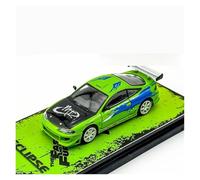 ZHRDWE Copie Fidèle l'Origine Voiture Course Alliage Moulé sous Pression pour Mitsubishi Eclipse, Échelle 1/64 Jouet Métal Modèle De Supercar Cadeau Maquette Voiture