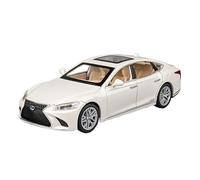 ZHRDWE Copie Fidèle l'Origine Voiture en Alliage Moulé sous Pression 1:32 pour Lexus LS500H Véhicules Miniatures Métal Jeux Et Cadeaux Maquette Voiture(White)