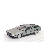 ZHRDWE Copie Fidèle l'Origine Voiture Miniature Alliage Moulé sous Pression pour DMC-12 Retour vers Le Futur Échelle 1/64 Véhicules Métal Jouets Loisirs Cadeaux Maquette Voiture