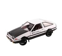 ZHRDWE Maquette Voiture 1/20 pour Initial D AE86 Alliage Diecasts Métal Jouet Véhicules Modèle Voiture Simulation Son Lumière Hobby Collection Jouets Copie Fidèle l'Origine(Noir)