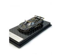 ZHRDWE Maquette Voiture Modèle De Course De Collection en Résine Noire Koenigsegg Agera RS 1:64 Véhicule Commémoratif pour Fans Copie Fidèle l'Origine