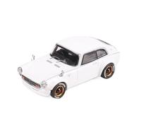 ZHRDWE Maquette Voiture Modèle Réduit De Voiture Honda S800 en Alliage Moulé sous Pression Échelle 1/64 Copie Fidèle l'Origine(White)