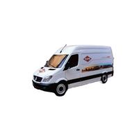ZHRDWE Maquette Voiture Modèle Réduit Voiture Moulé sous Pression Mercedes-Benz Sprinter L'échelle 1/32 Cadeau pour Garçons Adolescents Adultes Amateurs Copie Fidèle l'Origine