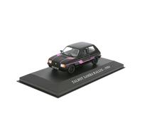 ZHRDWE Maquette Voiture Modèle Voiture Collection Alliage Moulé sous Pression Noir Talbot 1984 Échelle 1:43 Affichage Statique Cadeau pour Amateur Copie Fidèle l'Origine