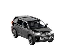 ZHRDWE Maquette Voiture Véhicules Moulés sous Pression Alliage pour Toyota Hananda 1/32 Son Et Lumière Boomerang Jouet pour Garçon Cadeau Affichage Statique Copie Fidèle l'Origine(Noir)