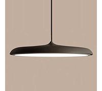 ZHRENXN Lustre Rond Moderne et Simple, Lampe à Suspension Tricolore à LED, lumière Suspendue intégrée en Forme de Soucoupe Volante colorée, luminaires pour Restaurants et Bars