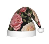 ZhRiYan Beaucoup de belles roses classiques pour Noël, Nouvel An - Chapeau de vacances chaud - Coiffe parfaite pour Noël, Halloween
