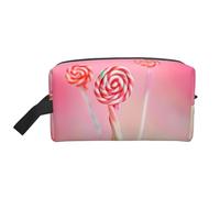 ZhRiYan Trousse à cosmétiques de voyage - Kit Dopp réutilisable avec imprimé coloré sur toute la face pour articles de toilette, maquillage, accessoires et plus encore, blanc, taille unique, blanc