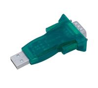 ZHROKNM Adaptateur série FT232/PL2303 USB vers RS232 COM for PDA (port DB9 9 broches), compatible Windows 7 64 bits.(PL2303)