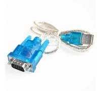 ZHROKNM Adaptateur série HL-340 USB vers RS232 COM for PDA, câble DB9 9 broches, compatible Windows 7 64 bits.