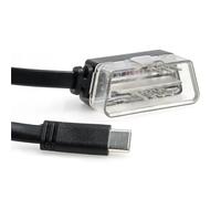ZHROKNM Câble Obd2 de 1.8M adapté au câble d'affichage tête haute de voiture P24 P10-Pro, ligne de connexion de Type C, outil de diagnostic, commutateur OBDII(Option 1)