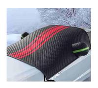 ZHSDMB Couverture Pare Brise Voiture pour Audi SQ5 2014-2017, Protection Pare Brise Hiver Léger Durable, Anti Neige Et Antigel, Protection Voiture, Anti UV,C-Red