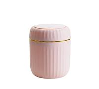 ZHSOAO 1 pièces Mini Version bureau poubelle presse-type salon Table à papier voiture chambre manger haut pour Bureau, Chambre(Pink)