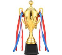 ZHSOAO 1pcs Metal Champion Trophy Cup Simulation Bookshelf Ornaments Winner Award Trophies for Games Reward pour Événements