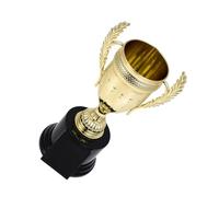 ZHSOAO 1pcs Trophy Awards Competition Soccer School Rewarding Supply Winner Award Toy Plastic Model Small Prize Cup pour Événements(8.5cm)