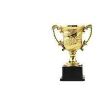 ZHSOAO 3pcs Trophy Awards Plastic Model Winner Award Rewarding Supply Competition Soccer pour Événements(14cm)