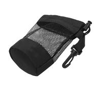 ZHSOAO Lot de 2 Sacs à balles Tennis en Filet avec Boucle Ressort et Ceinture Transport for Un Rangement Facile des Golf. Pochette Nylon Respirant for Le Sport pour Balles de Golf