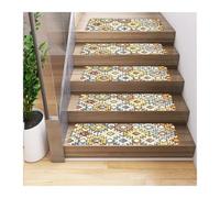 ZHSOAO Lot de 4 Tapis antidérapants lavables en Machine for Salle Bain, Cuisine, Anti-salissures pour Agées(Color 04,4PC 20X80CM)