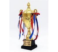 ZHSOAO Metal Awards Trophy Gift Sport Soccer Football Cup Personalized,Match Gifts pour Événements