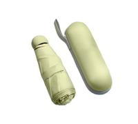 ZHSOAO Mini Parapluie Pliable Protection Solaire Mini Parapluie Solaire Double Usage Boîte Portable for Ranger Parasol Parapluie Mini Parapluie pour Activités de Plein(Matcha Green)