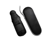 ZHSOAO Mini Parapluie Pliable Protection Solaire Mini Parapluie Solaire Double Usage Boîte Portable for Ranger Parasol Parapluie Mini Parapluie pour Activités de Plein(Black)