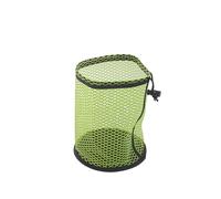 ZHSOAO Sac à balles de Golf avec Cordon Serrage, pouvant contenir 12, 25 ou 50 Sport Polyvalent en Filet, Organisateur Portable et Accessoires pour Balles de Golf(Green,S)