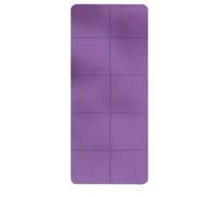ZHSOAO Tapis de Gymnastique Pliables, Tapis de Yoga Pliable, Tapis de Fitness de Voyage Pliable, Double Face antidérapant, for Yoga, Pilates, entraînement, Livraison pour Gymnastique(Purple)