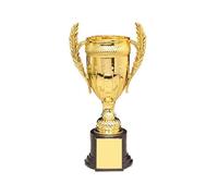 ZHSOAO Trophy Awards Competition Soccer Rewarding Supply Winner Award Toy Plastic Model Small Cup pour Événements(16.5cm-Without lid)