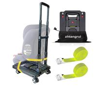 zhtangrui Porte-siège de voiture de voyage ultime pour aéroport - Chariot de siège de voiture pratique avec roues pour un transport facile