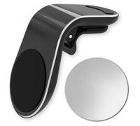ZHTFSLK Support Telephone Voiture Grille D'aération pour Xpeng G6 2023-2024, Porte Aimant Telephone Voiture 360° Rotation Support Telephone Voiture,Black