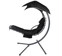 ZHUANMONI Housse de coussin de remplacement pour chaise longue suspendue de patio et tissu de parapluie pour chaise hamac suspendue d'extrieur,