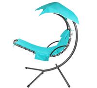 ZHUANMONI Housse de coussin de remplacement pour chaise longue suspendue de patio et tissu de parapluie pour chaise hamac suspendue d'extrieur,