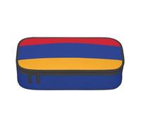 Zhuanyun Sac de rangement de grande capacité, boîte de fournitures de bureau, trousse de maquillage drapeau de l'Arménie, organisateur de bureau avec élégant