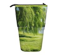 Zhuanyun Sac de rangement multifonction avec imprimé arbre de saule, sac de maquillage, sac élégant et multifonctionnel