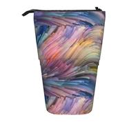 Zhuanyun Sac de rangement multifonction avec imprimé coloré de rêve, sac de maquillage, sac élégant et multifonctionnel