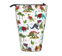 Zhuanyun Sac de rangement multifonction avec imprimé dinosaures colorés, sac de maquillage, sac élégant et multifonctionnel