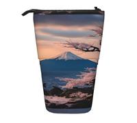 Zhuanyun Sac de rangement multifonction avec imprimé paysage du Japon Mount Fuji - Sac de maquillage élégant et multifonctionnel